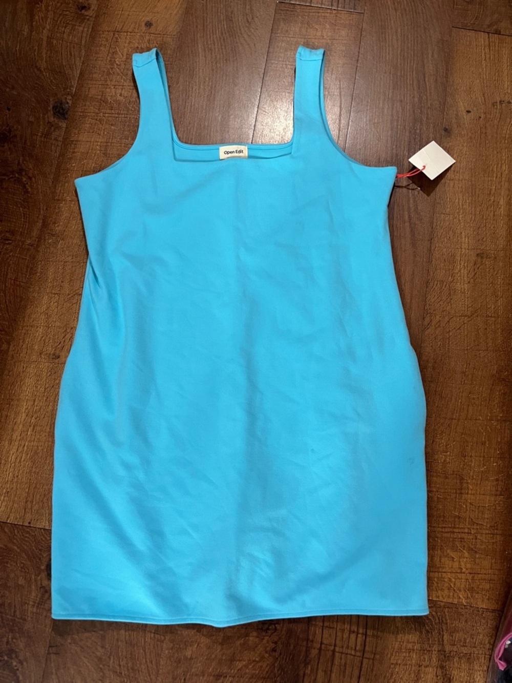 Open Edit Bright Turquoise Dress Skort